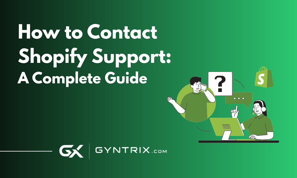 Contact Shopify Support