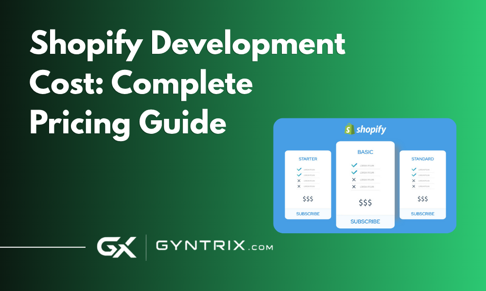 Shopify Development Cost